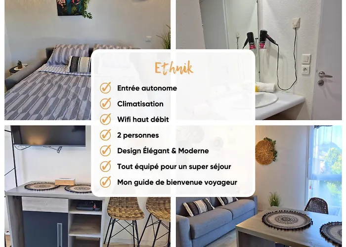 L'ethnik Proche Du Centre - Wifi - Moderne * ルルド